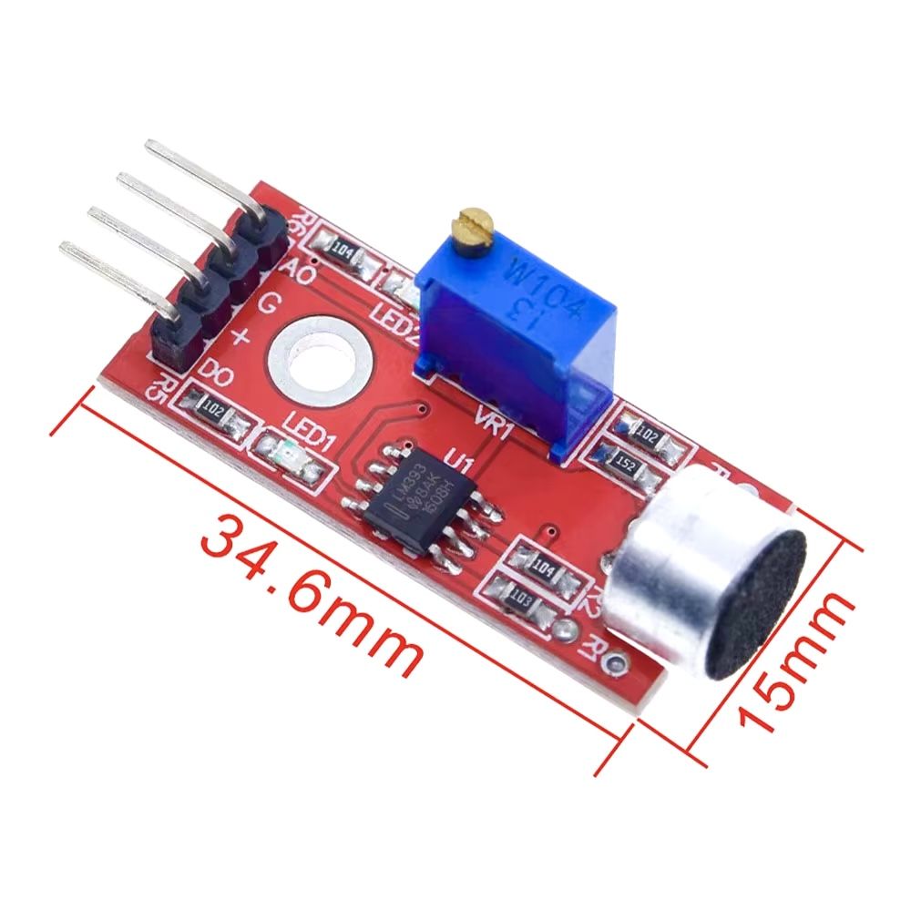 Componenti elettronici: Sound-Sensor Modul KY-037 - Analog & Digital – Nuovo e nell'imballaggio originale da Luzern venduto da MusikElektronikShop 3