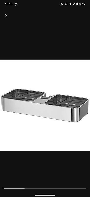 Portasapone: Duschablage IKEA BROGRUND – Usato da St. Gallen venduto da mca_m8z9 1