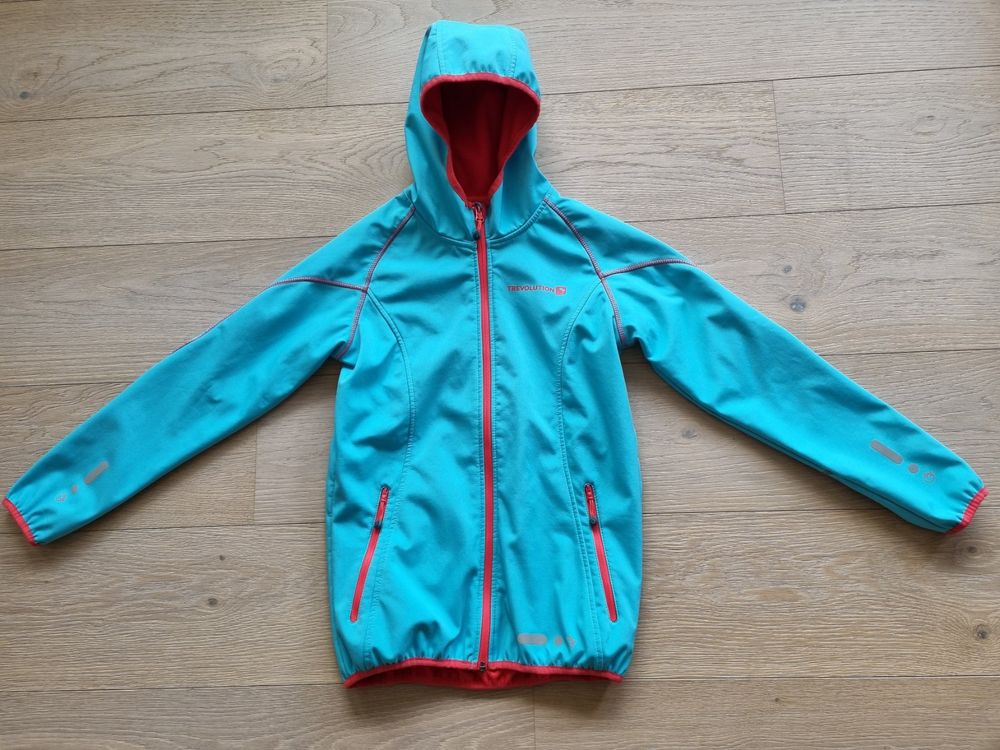 ACMEDE Mädchen Softshelljacke - Winddichte Übergangsjacke Mit Kapuze