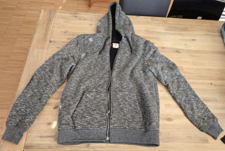Kapuzenjacke Cedar Wood State grau Grösse M gebraucht