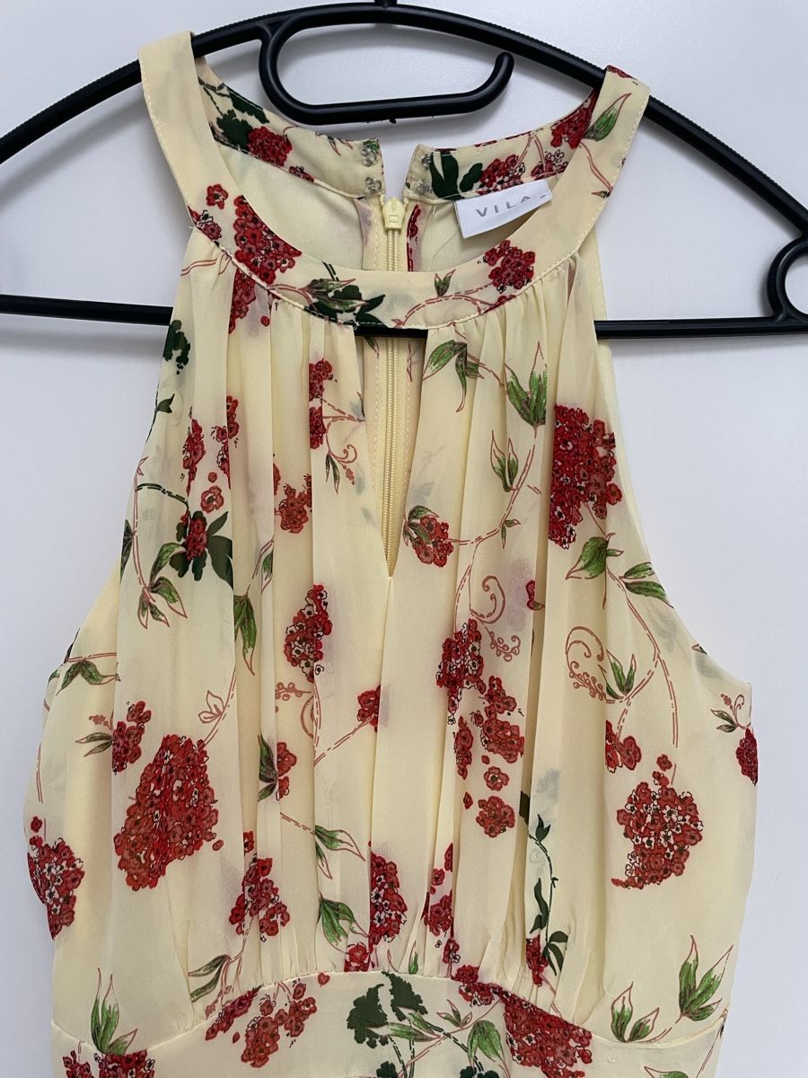Vestiti: Sommerliches Maxikleid mit Blumenmuster, Grösse  M – Usato da Biel/Bienne venduto da philong 1