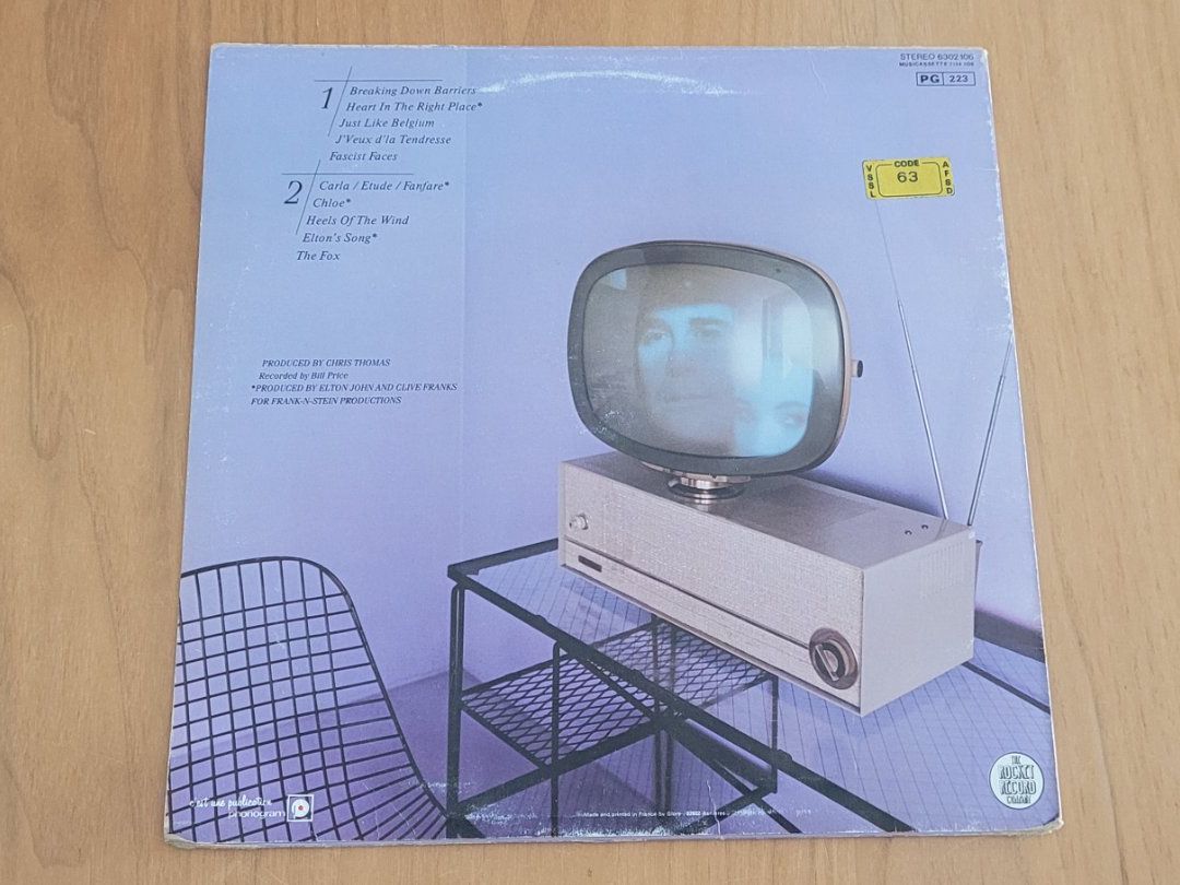 Dischi in vinile: LP  Elton John – Usato da Martigny venduto da MZ-67 1