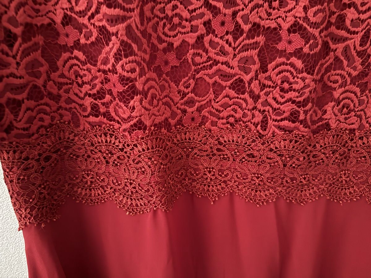 Ulla Popken Kleider: Abendkleid Grösse 48 Ulla Popken mit wunderschönen Spitze  – Neu (gemäss Beschreibung) aus Pfeffikon LU von pepino17 6