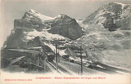Eigergletscher (BE) – Jungfraubahn Station