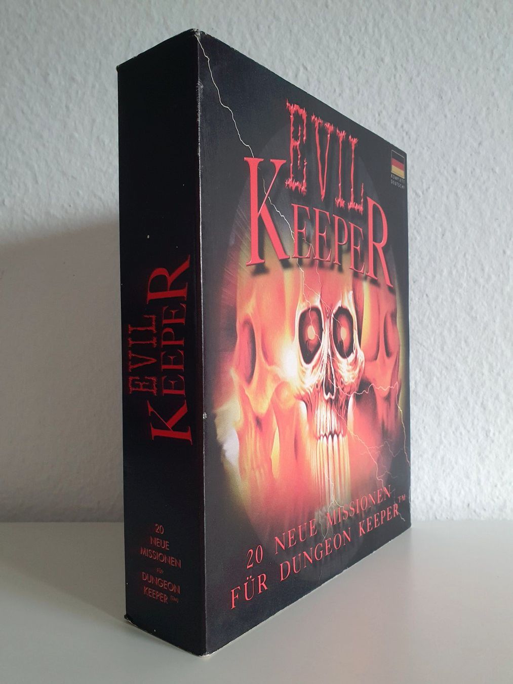 Giochi: PC Game Dungeon Keeper Add-On "Evil Keeper" (1997) Big Box – Usato da Greifensee venduto da perfectioN88