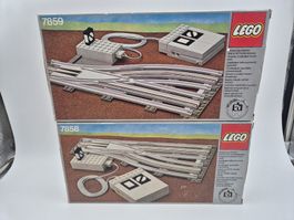 LEGO 7859 7858 elektrische Weiche 2 Stück 