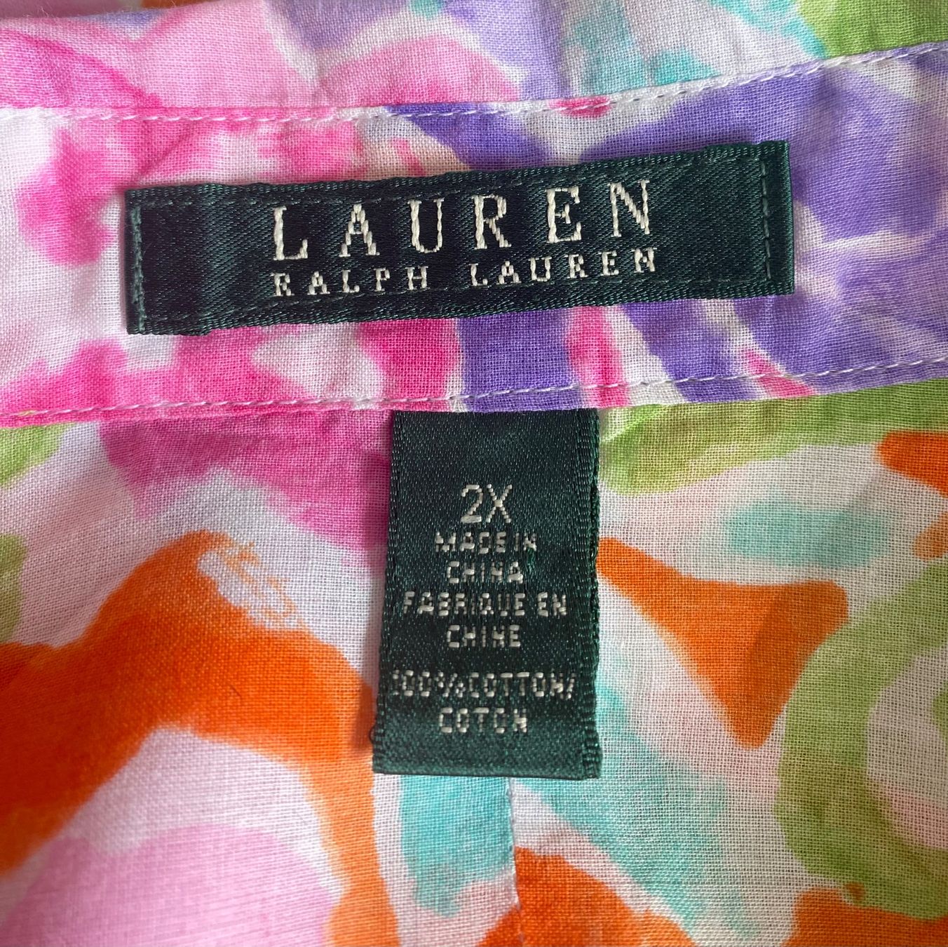 Ralph Lauren Camicette: Lauren Ralph Lauren Hemdbluse Grösse 2X - CH/48 – Usato da Oberwil BL venduto da Leni-Mischi 3