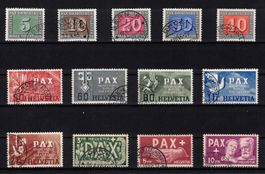 1945 PAX Serie Nr. 262 - 274, ʘ
