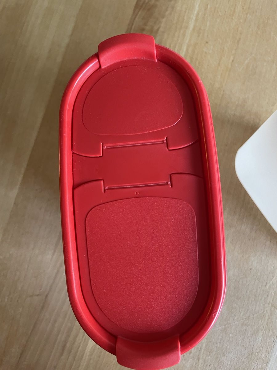 Tupperware Recipients et similaires: Tupperware Vorratsbehälter rot/transparent 2er Set  – D'occasion à Winterthur par u22 2
