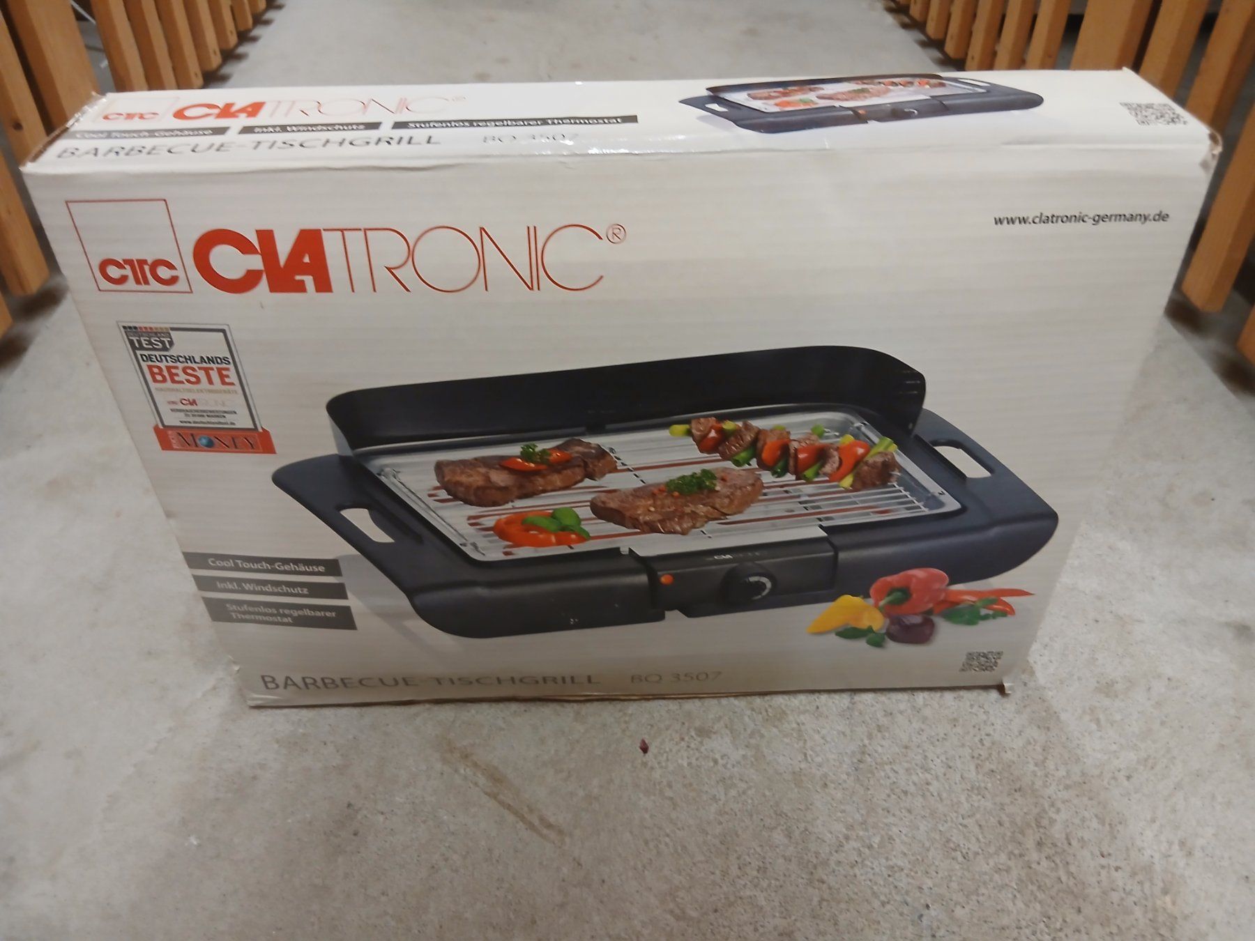 Küchengeräte: CLA Tronic Barbecue Table Grill – Gebraucht aus Oberglatt ZH von Sandro0124
