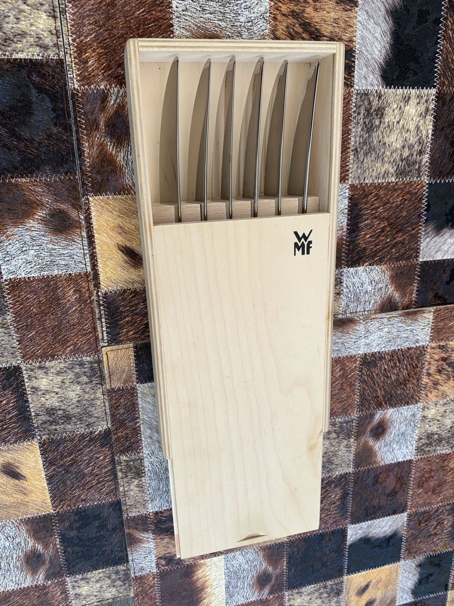 WMF Messer: Steakmesser WMF Bullhead 6er Set – Gebraucht aus Worben von Barracuda1967 6