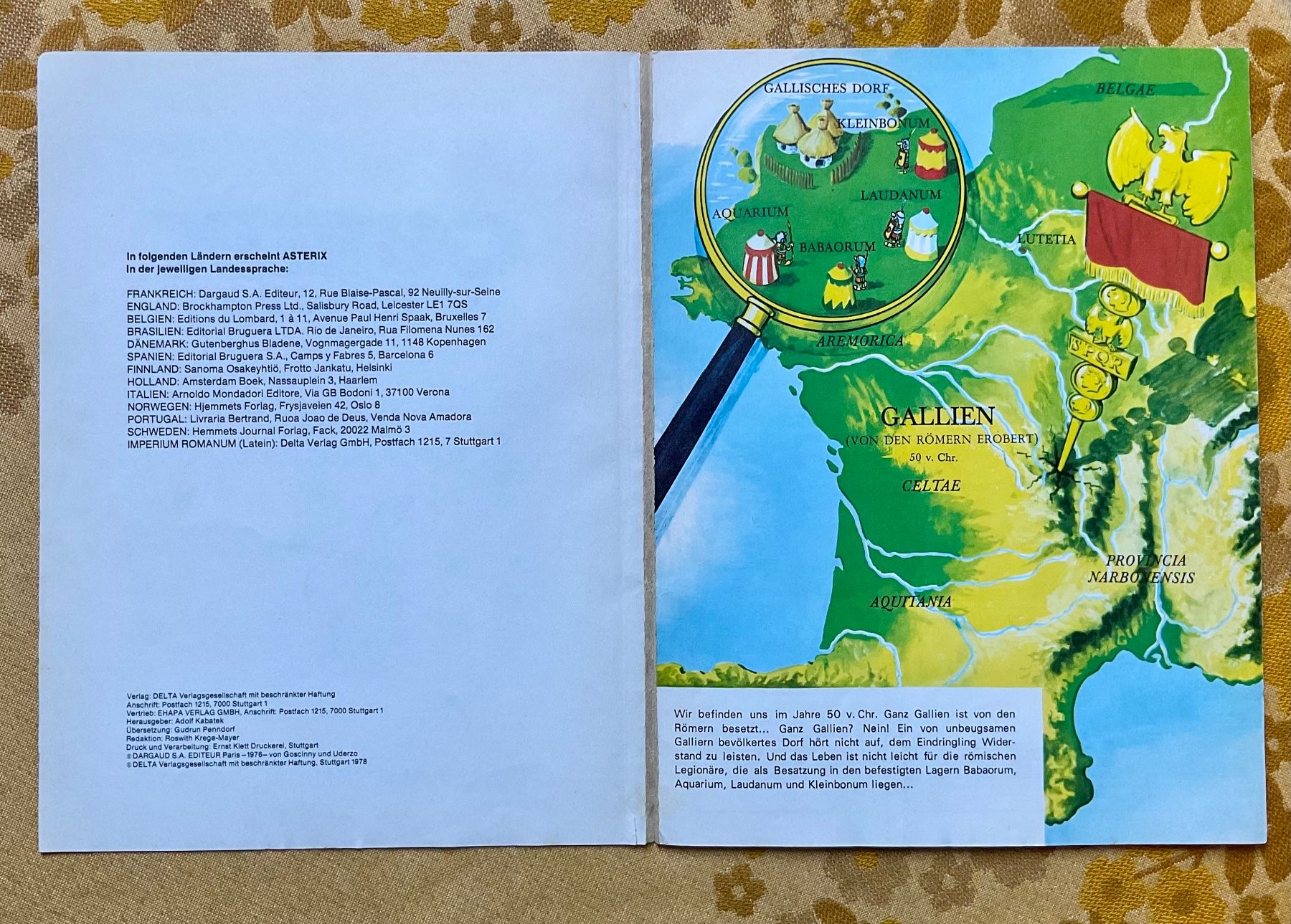 Fumetti: Asterix Band XXIII von 1978 – Usato da Endingen venduto da nathan05 3