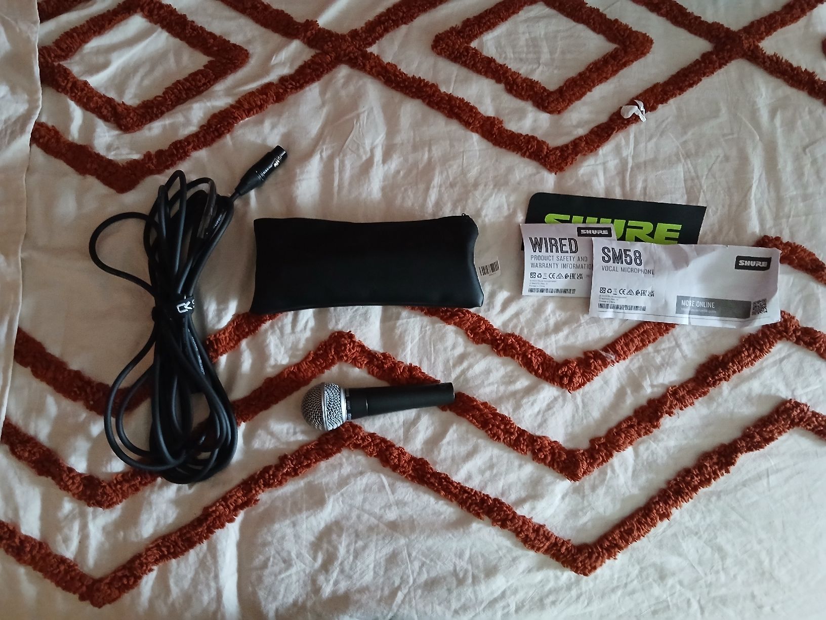 Shure Mikrofone: Shure SM58 Vocal Mikrofon inkl. Kabel – Gebraucht aus Winterthur von mara8400