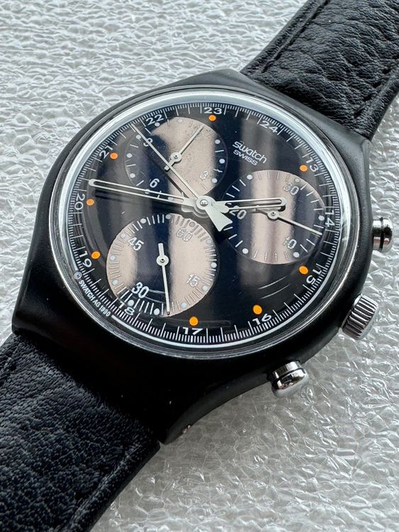 SWATCH CHRONO SCB106 WALL STREET NEUWERTIG 1991 Acheter sur Ricardo
