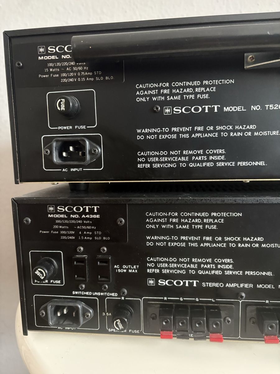 Scott Amplificatori: Ampli et tuner Scott  – Usato da petit lancy venduto da FerreiraLuis 9
