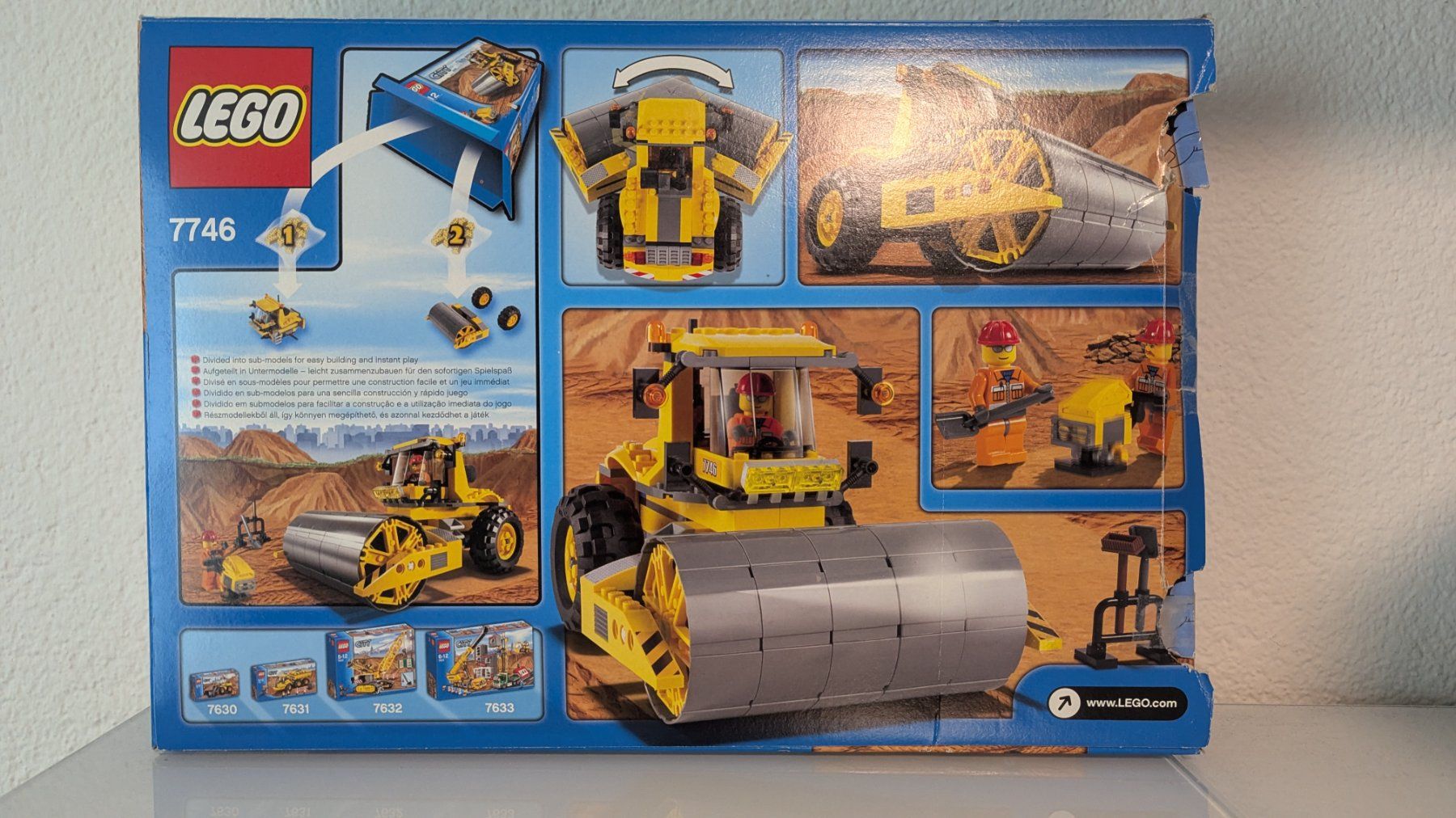 Lego Kit di costruzioni: LEGO City 7746 Strassenwalze – Usato da Dättwil AG venduto da icebear_87 1