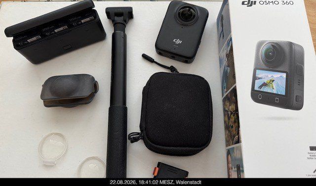 DJI Videocamere: DJI Osmo 360 Adventure Combo – Usato da Walenstadt venduto da Achillesh