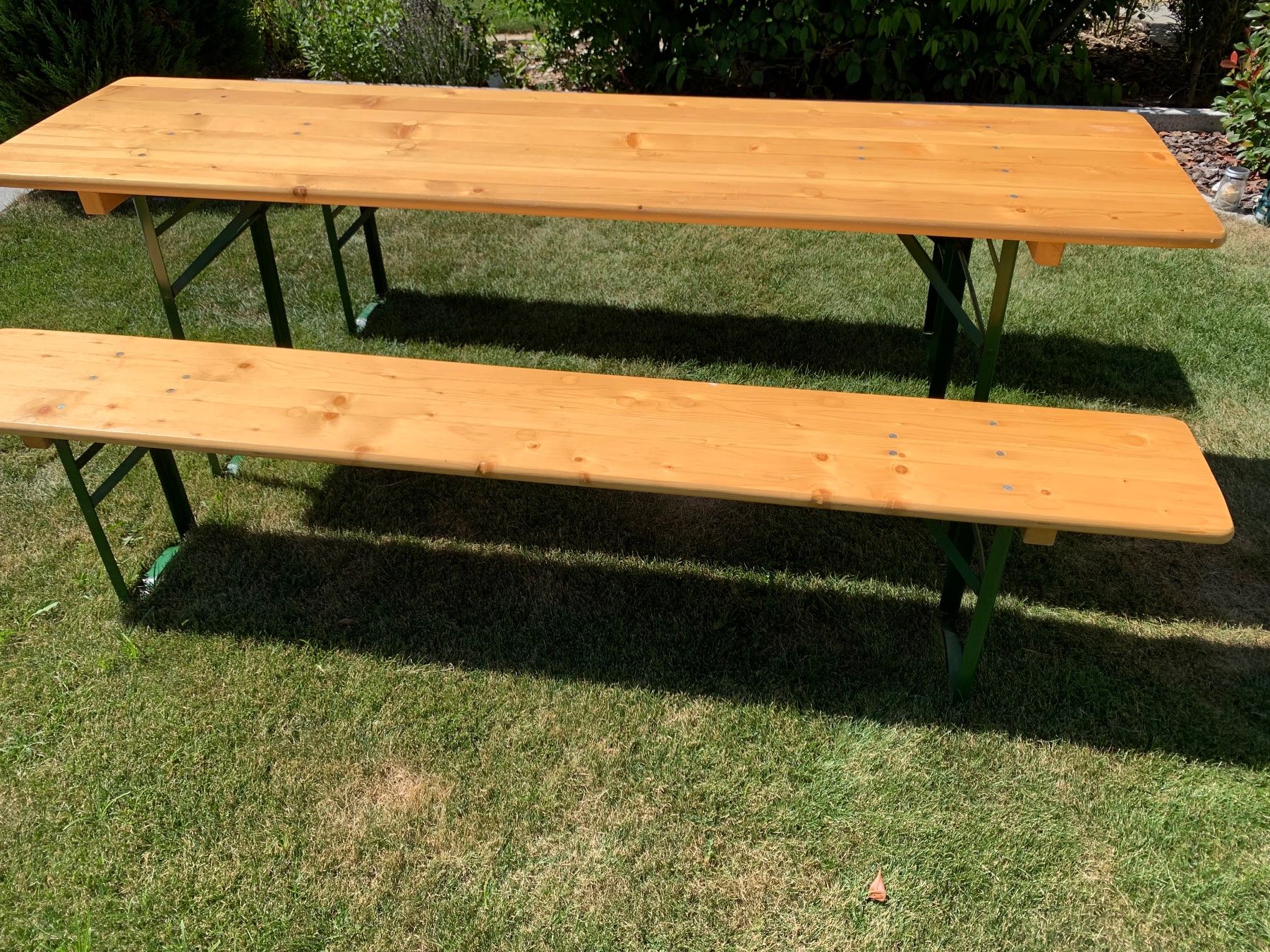 Set di tavolo e panche: Festbank-Garnitur – Usato da Saland venduto da Katarm 3
