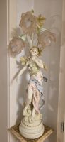 Grosse zauberhafte Jugendstil Lampe, A.Moreau