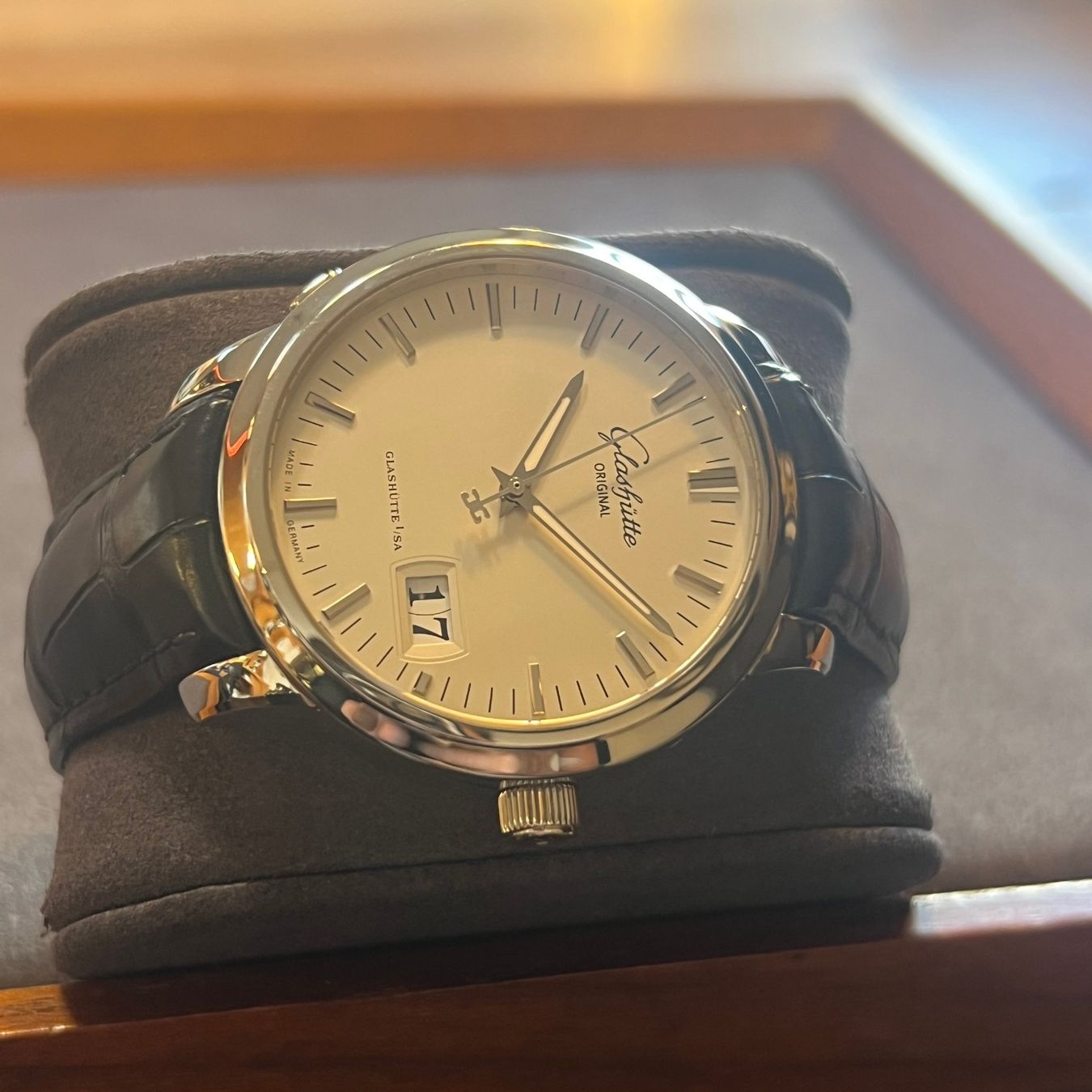 Glashütte Orologi: FLASH SALE Glashütte Original Senator Panorama Date – Usato da Carouge GE venduto da Watchaser 6