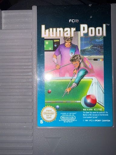 Giochi: Lunar Pool NES Game FCI good condition – Usato da Bellach venduto da OnlyCards