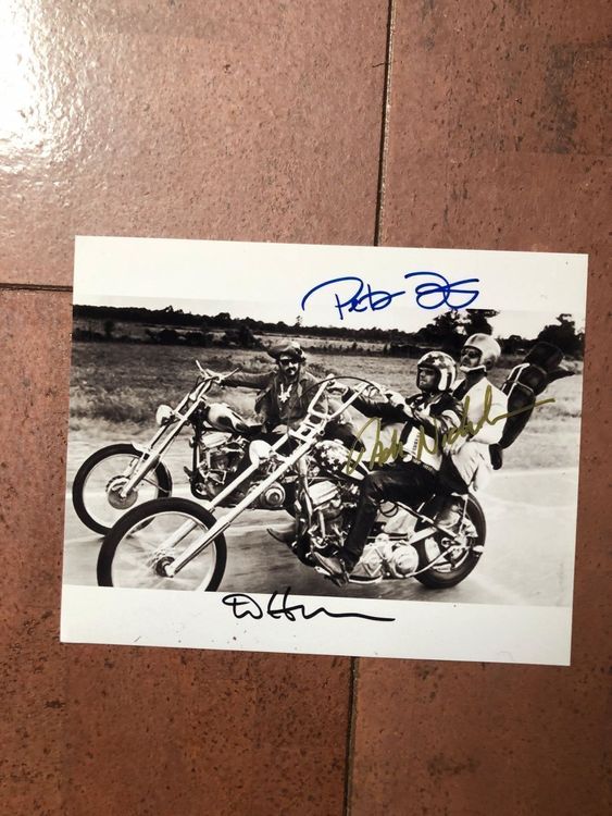 Originalautogramm Von Easy Rider COA | Kaufen Auf Ricardo