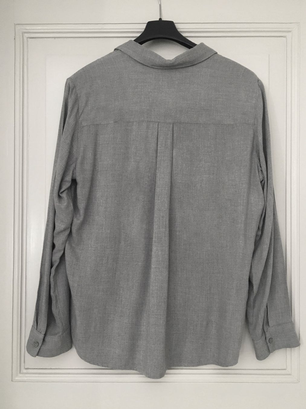 Tom Tailor Blusen: Camicia donna TOM TAILOR 100% viscosa grigia – Gebraucht aus Bellinzona von Sveva-Style-Hunter 1