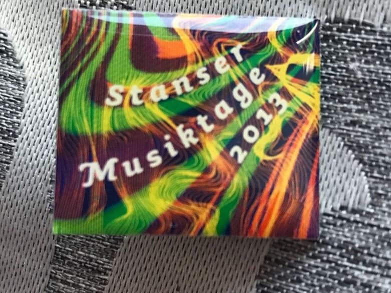 Plaketten & Abzeichen: Pin Stanser Musiktage 2013 – Gebraucht aus Alpnach Dorf von marvo
