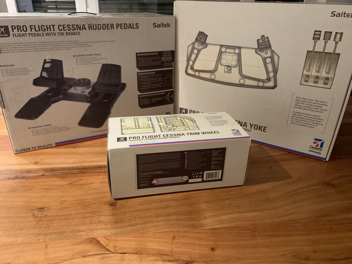 Saitek Controller: Saitek Pro Flight Cessna Set gebraucht – Difettoso da Neuhausen venduto da sou_t9p8