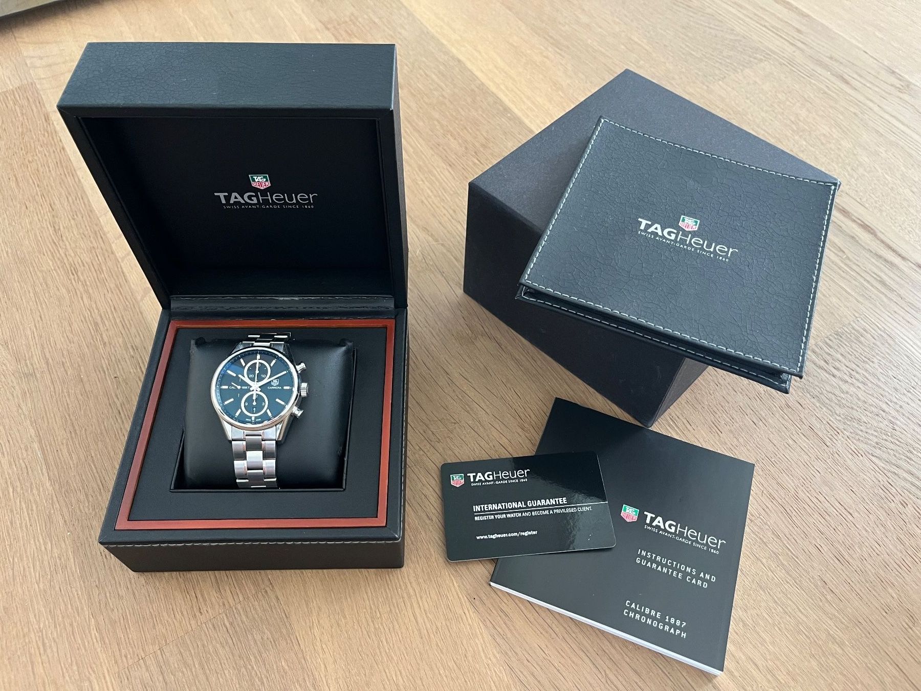 Tag Heuer Orologi: TagHeuer Carrera Caliber 1887 - CAR2010 – Usato da Winterthur venduto da Sasell