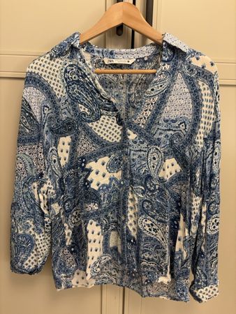 Gmustertes Hemd Zara