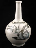 WUNDERBARE EDO VASE JAPAN TOKKURI KERAMIK