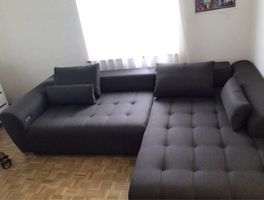 Von XXXLutz Ecksofa mit elektrischer Verstellung