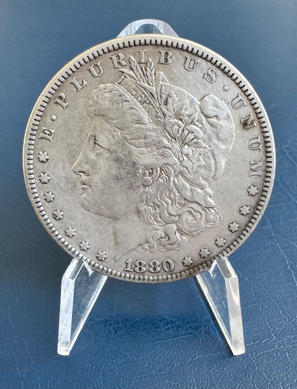 Tutti le monete: U.S.A. Morgan Silber Dollar 1880 s. – Usato da Ebikon venduto da Dmasterx 2