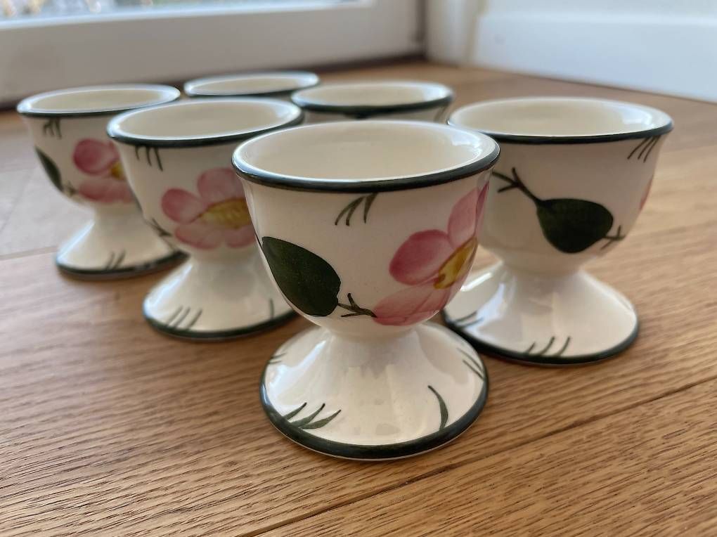 Altre Stoviglie: Villeroy & Boch Wildrose: 6 Eierbecher – Usato da Ballwil venduto da staldelu 1