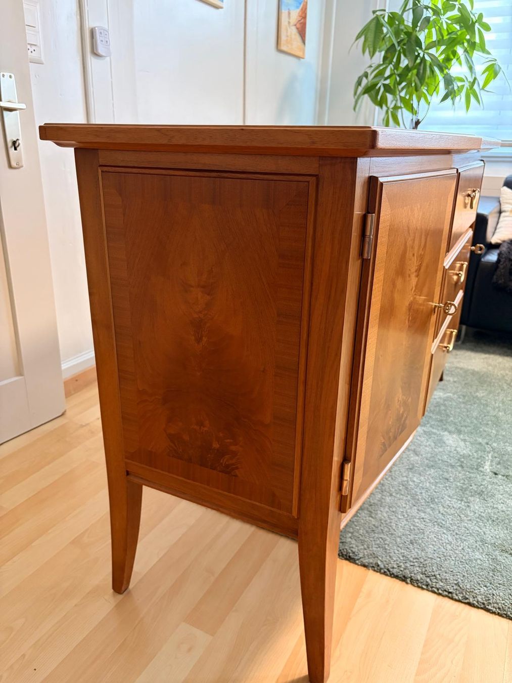 Credenze: Mid Century Sideboard mit echter Marmorplatte – Usato da Bichelsee venduto da neenas16 2
