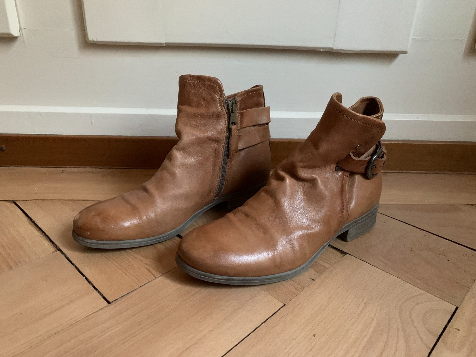 Paul Kehl Scarpe da donna: PAUL KEHL - Leder Stiefelette braun 39 – Usato da Zürich venduto da Diazaio