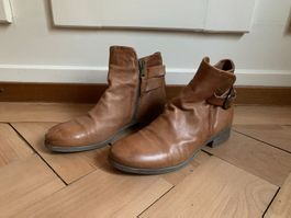 PAUL KEHL - Leder Stiefelette braun 39