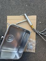 Chromstahl Suter Spülbecken & Hansgrohe Armatur