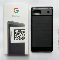 Google Pixel 6a (128 GB, Charcoal), Etui + Garantie bis 2026