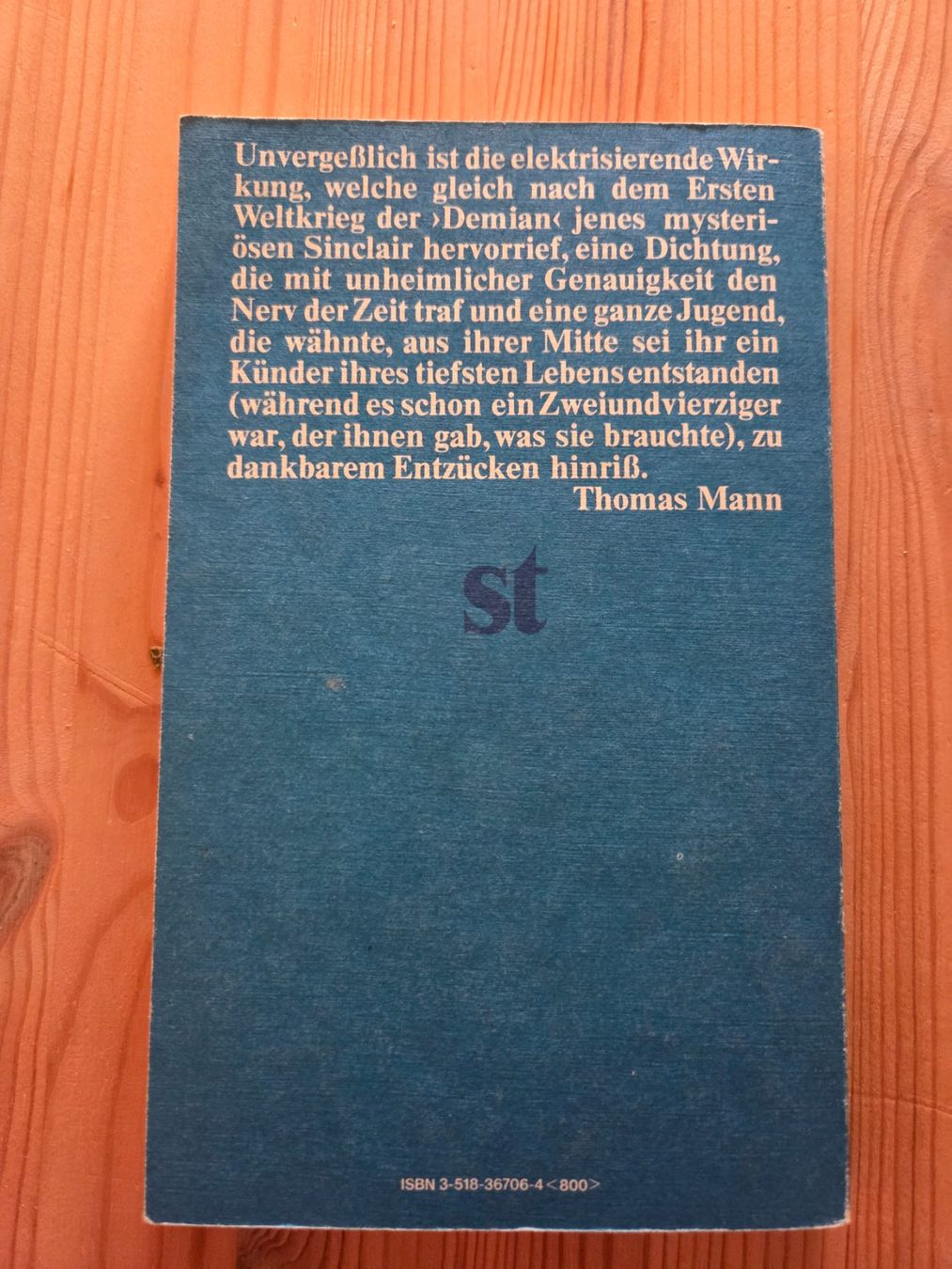 Libri: Damian, Hermann Hesse – Usato da Liestal venduto da ITOlio 1