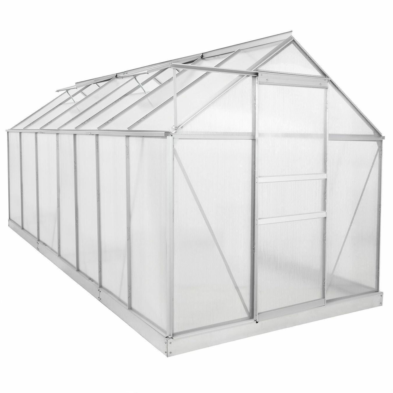 Cabanes de jardin & serres: ZELSIUS Gewächshaus mit Stahlfundament – Neuf avec emballage d'origine à Bottighofen par zaap 3