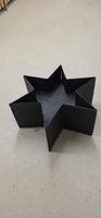Blumentrog Sternform – schwarz