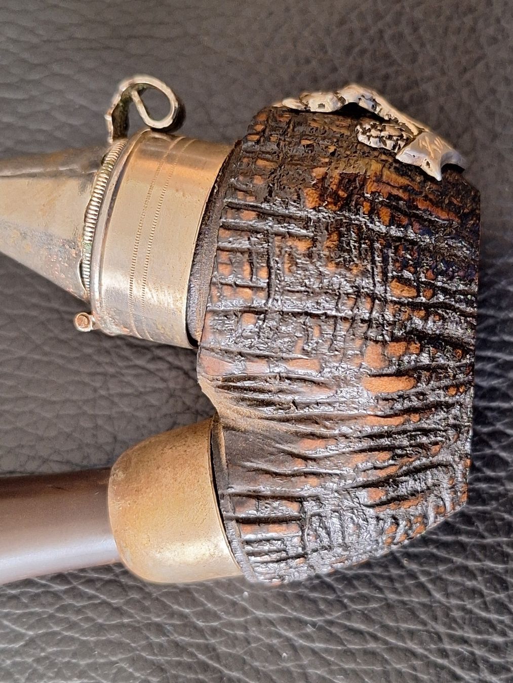 Pipe & Accessori: Rustikale Pfeife mit Hirschmotiv, Sammlerstück – Usato da Winterthur venduto da juszku 5