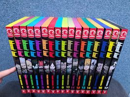 Blood Lad 1-17 Manga 1.Auflage mit Farbschnitt + Postkarten
