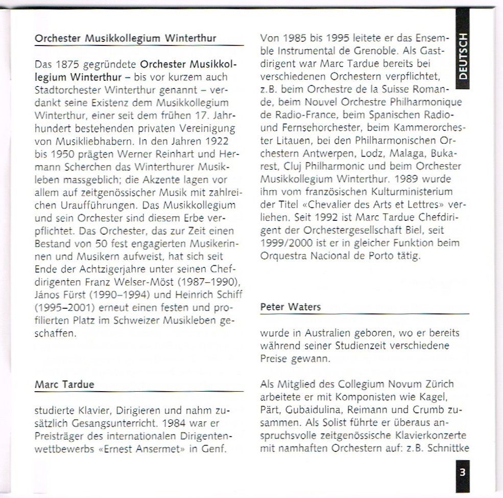 CDs: Ravel, Orchester Winterthur – Gebraucht aus St.Gallen von Paddington11 6
