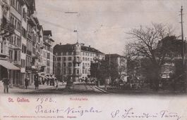 St.Gallen -Hechtplatz-1902