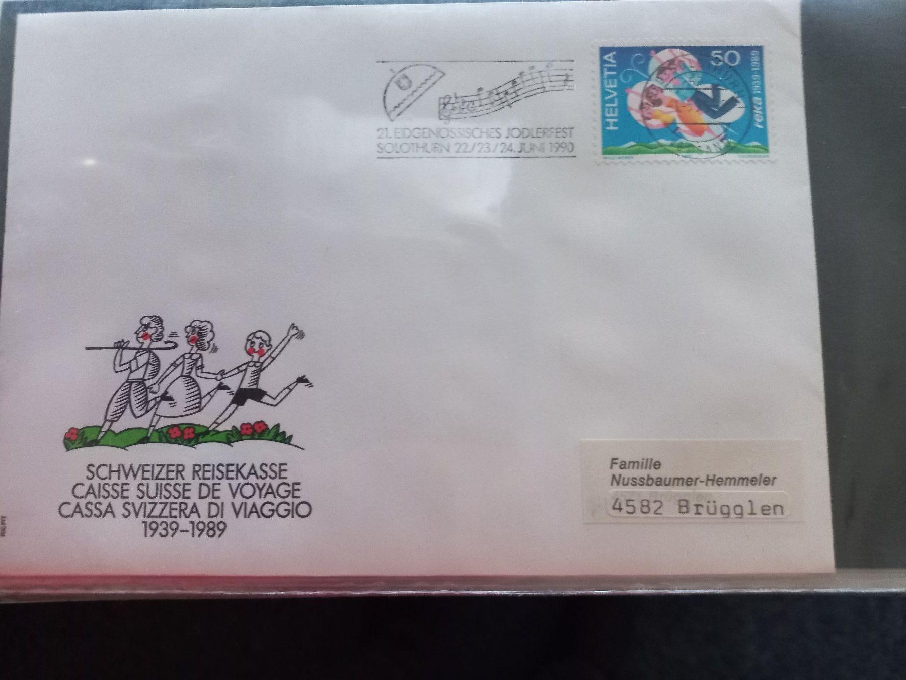 Timbri: Album mit verschiedenen Flaggenstempel – Usato da Brügglen venduto da hokuspokus04 5