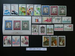 FL 1988 Jahr postfrisch unter 10% Katalog!!