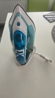 Dampfbügeleisen blau/weiss guter Zustand